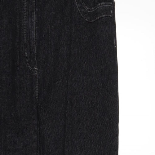 Preworn Womens Blue  Denim Bootcut Jeans Size 20 L27 in