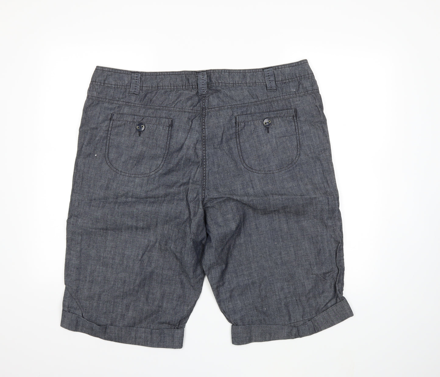 George Womens Grey   Chino Shorts Size 20