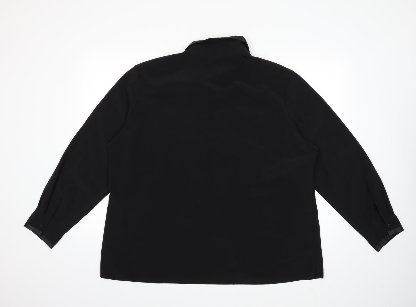Bonmarché Womens Black   Basic Blouse Size 24
