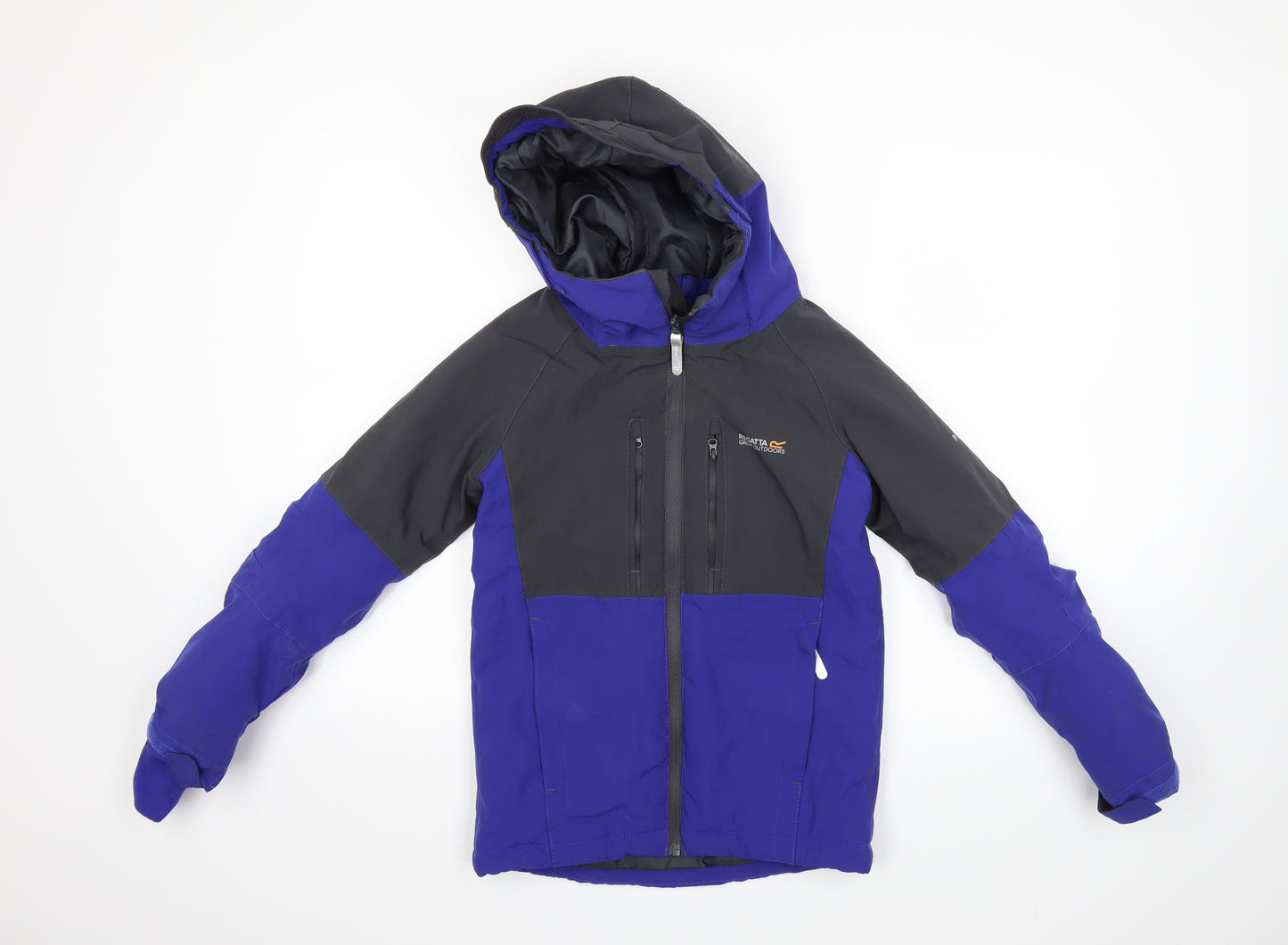 Regatta Boys Blue   Overcoat Coat Size 9 Years