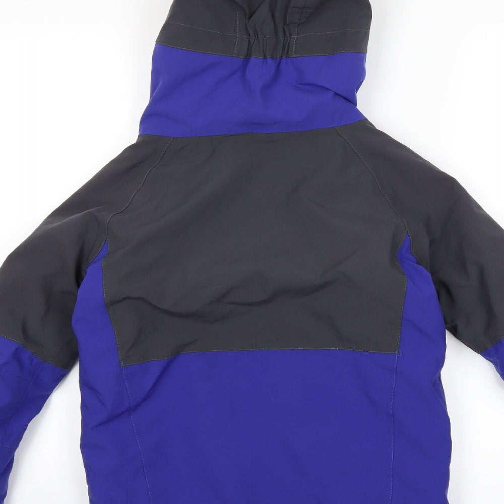 Regatta Boys Blue   Overcoat Coat Size 9 Years