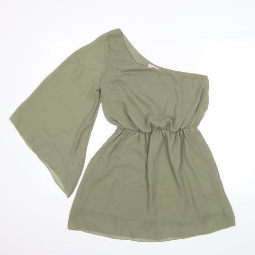 Paprika Womens Green   Shift  Size 8