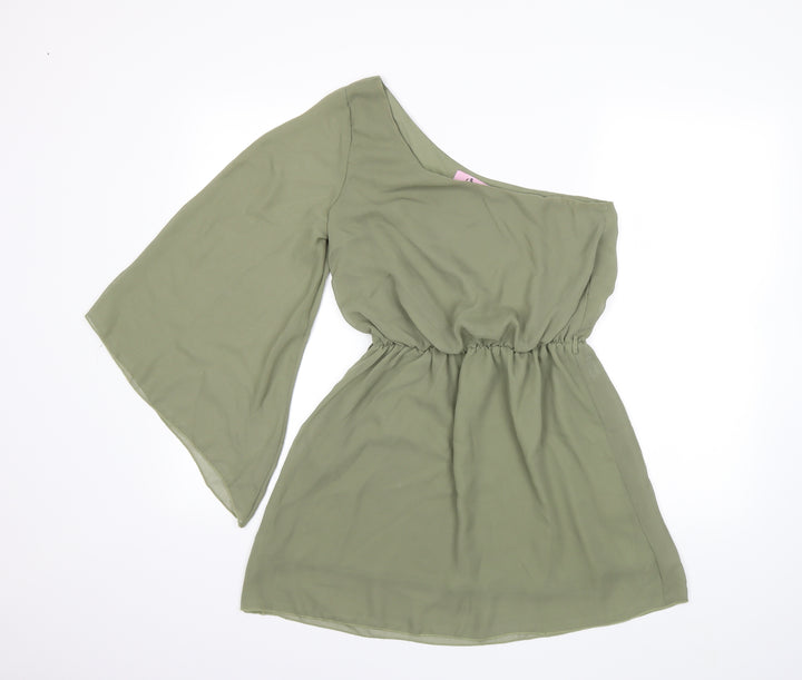 Paprika Womens Green   Shift  Size 8