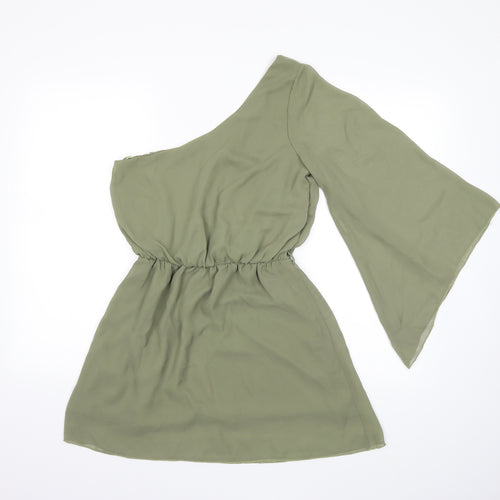 Paprika Womens Green   Shift  Size 8