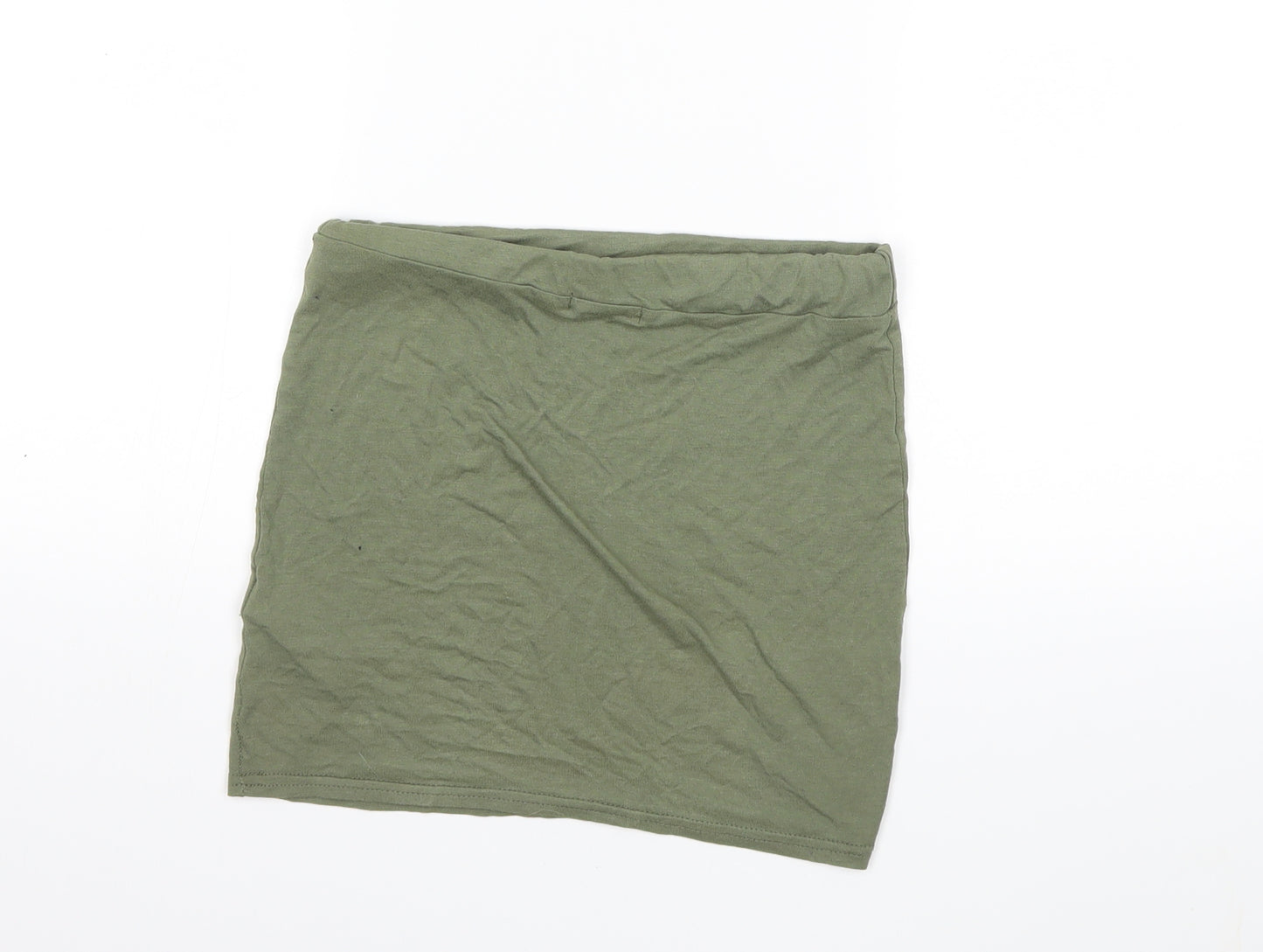 boohoo Womens Green   Mini Skirt Size 6
