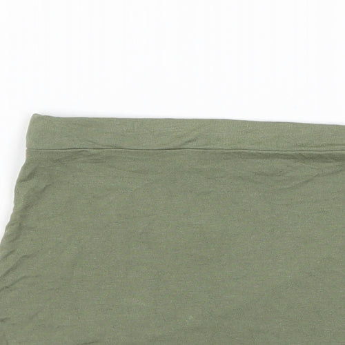 boohoo Womens Green   Mini Skirt Size 6