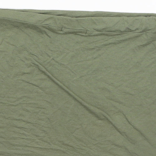 boohoo Womens Green   Mini Skirt Size 6