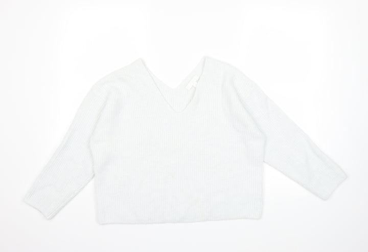 H&M Womens Blue  Knit Pullover Jumper Size M