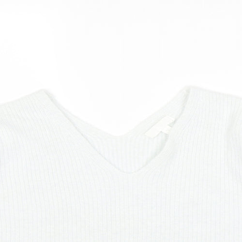 H&M Womens Blue  Knit Pullover Jumper Size M