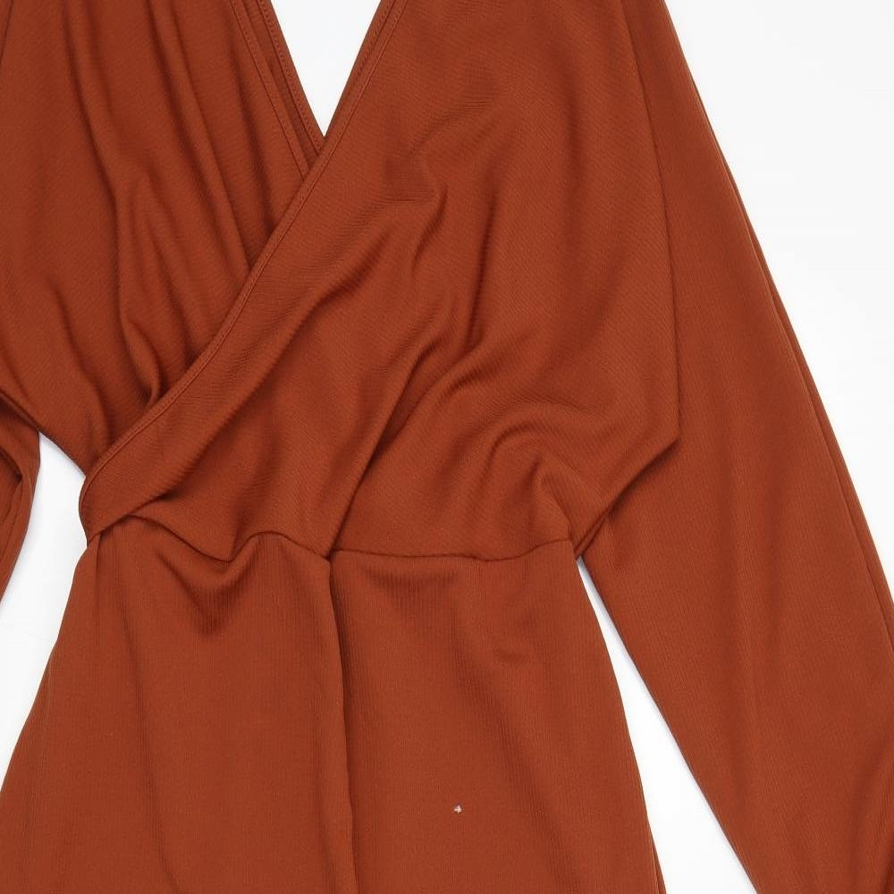 Preworn Womens Brown   Jumper Dress  Size XL