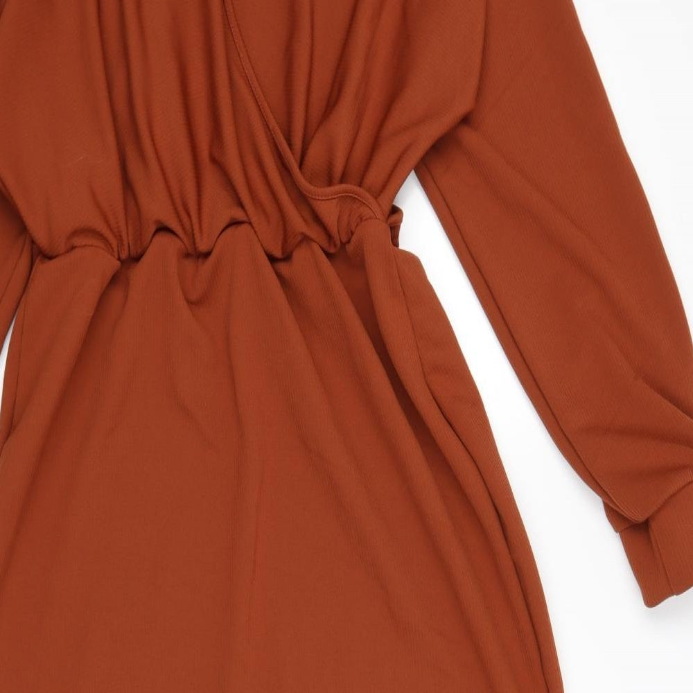 Preworn Womens Brown   Jumper Dress  Size XL