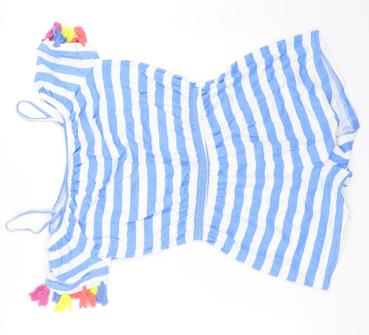 Preworn Girls Blue   Playsuit One-Piece Size 12-13 Years