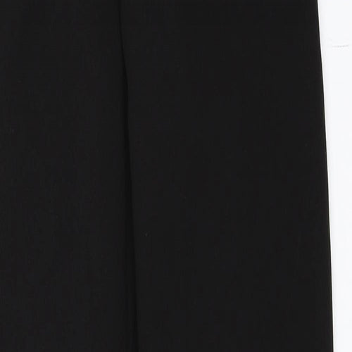 PRETTYLITTLETHING Womens Black   Carrot Trousers Size 8 L30 in