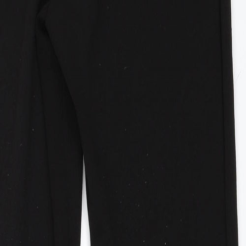PRETTYLITTLETHING Womens Black   Carrot Trousers Size 8 L30 in