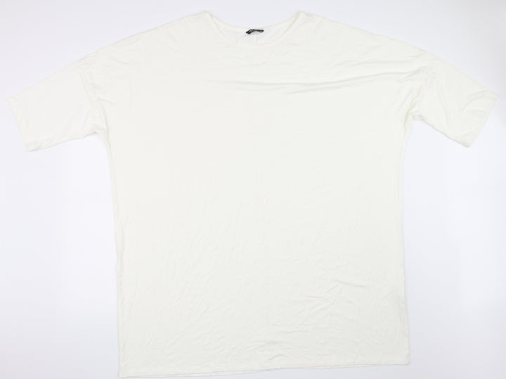 SheIn Womens White   Basic T-Shirt Size 2XL