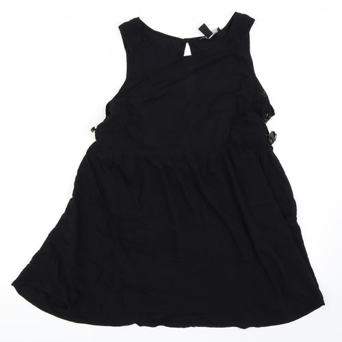 FOREVR 21 Womens Black   Skater Dress  Size M