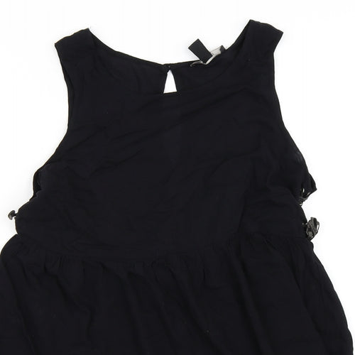 FOREVR 21 Womens Black   Skater Dress  Size M
