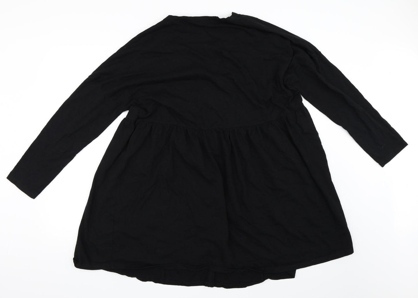 ASOS Womens Black   Skater Dress  Size 14
