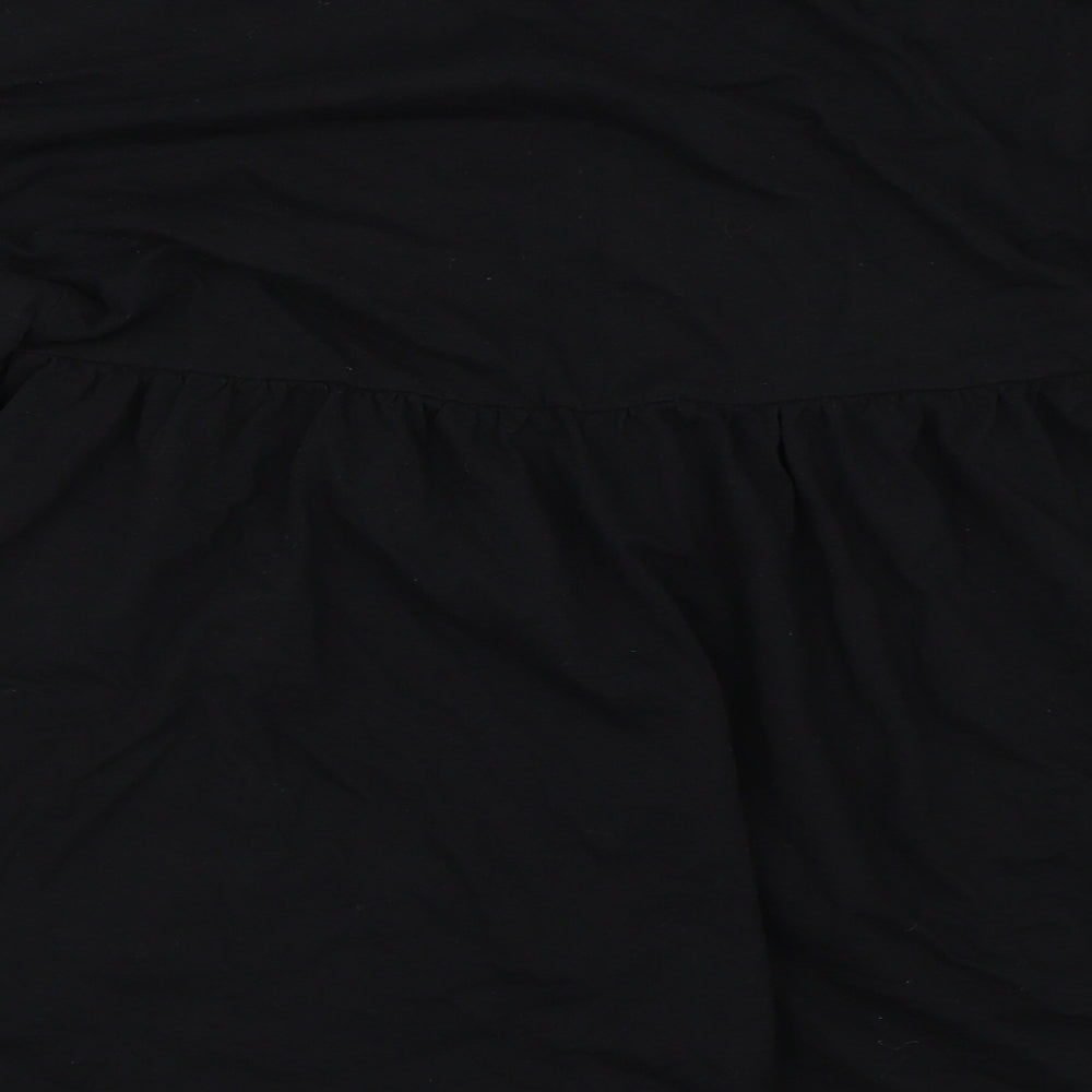 ASOS Womens Black   Skater Dress  Size 14