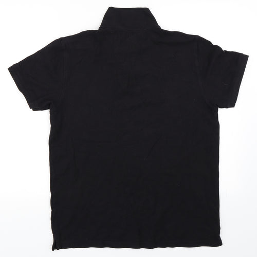 Easy Mens Black    Polo Size M