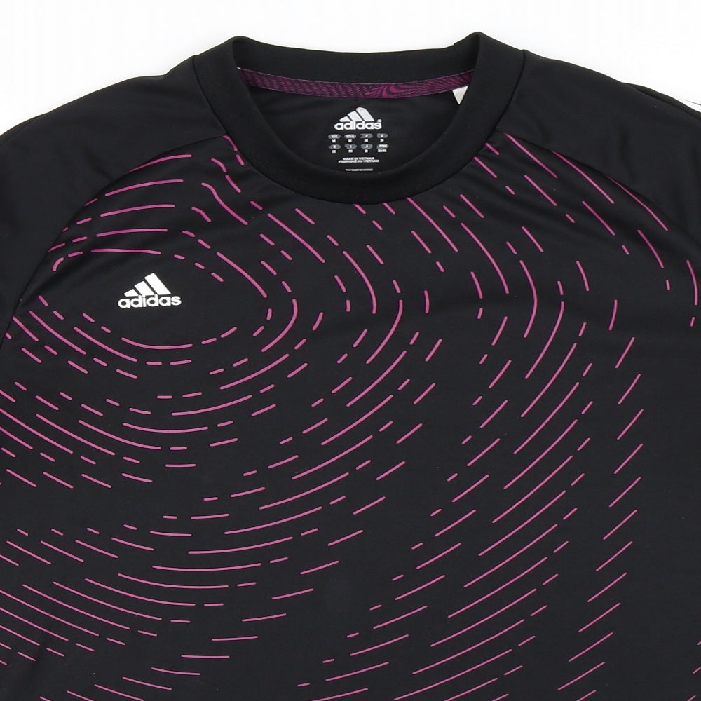 adidas Mens Black   Basic T-Shirt Size M