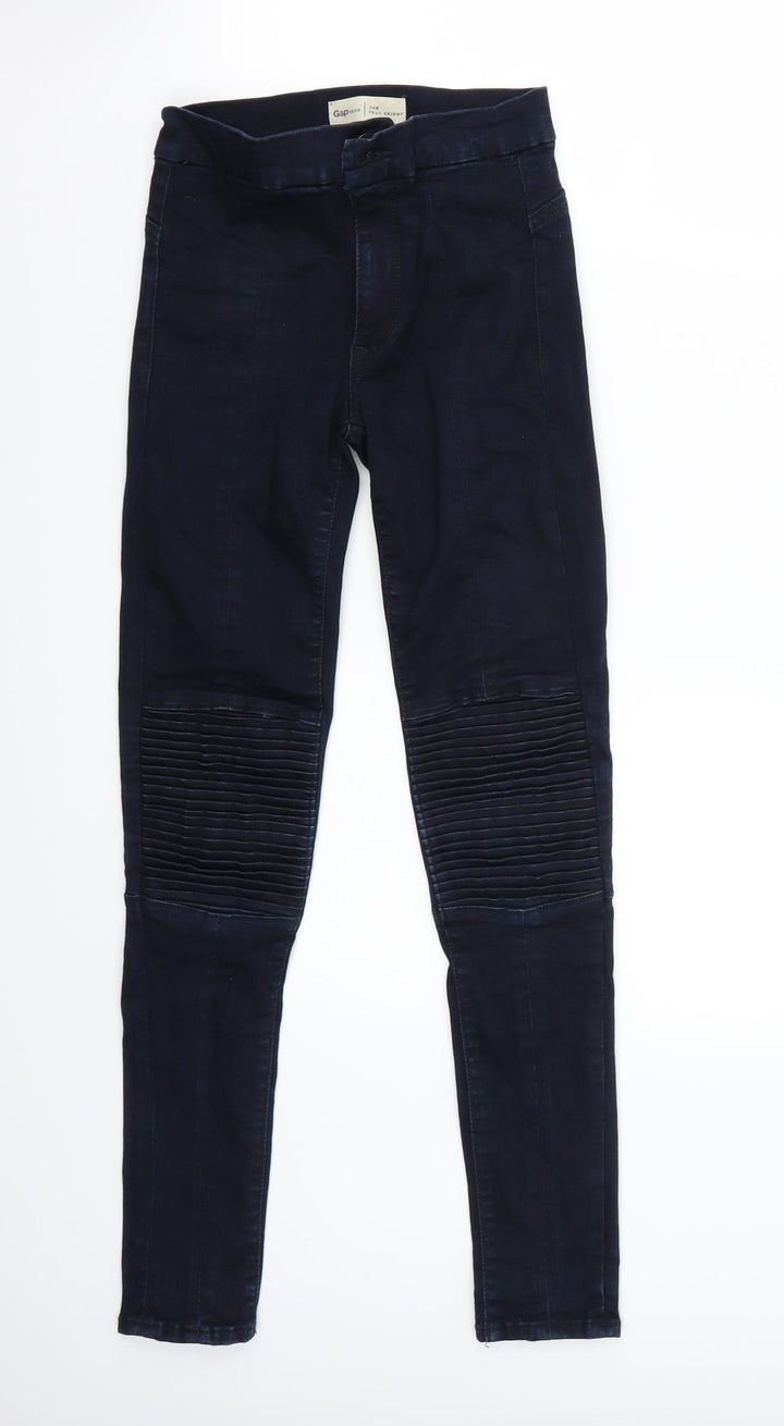 Gap Womens Blue Skinny Jeans Size 24 L27 in