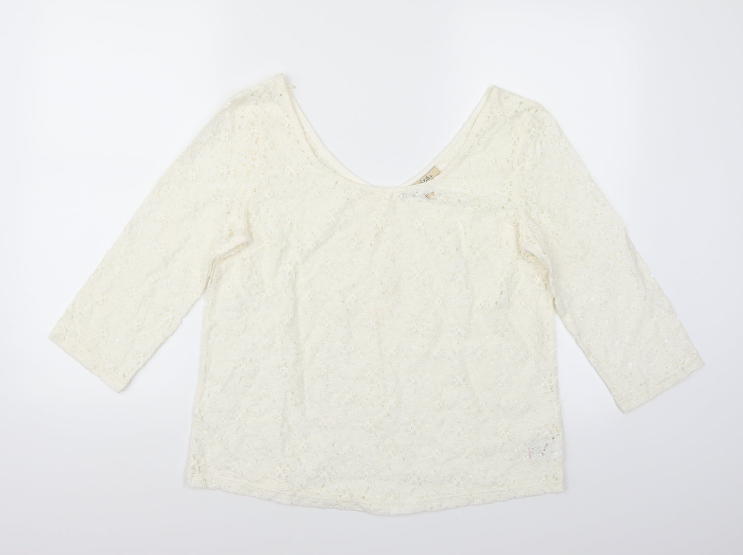 NEXT Womens White   Basic T-Shirt Size 12