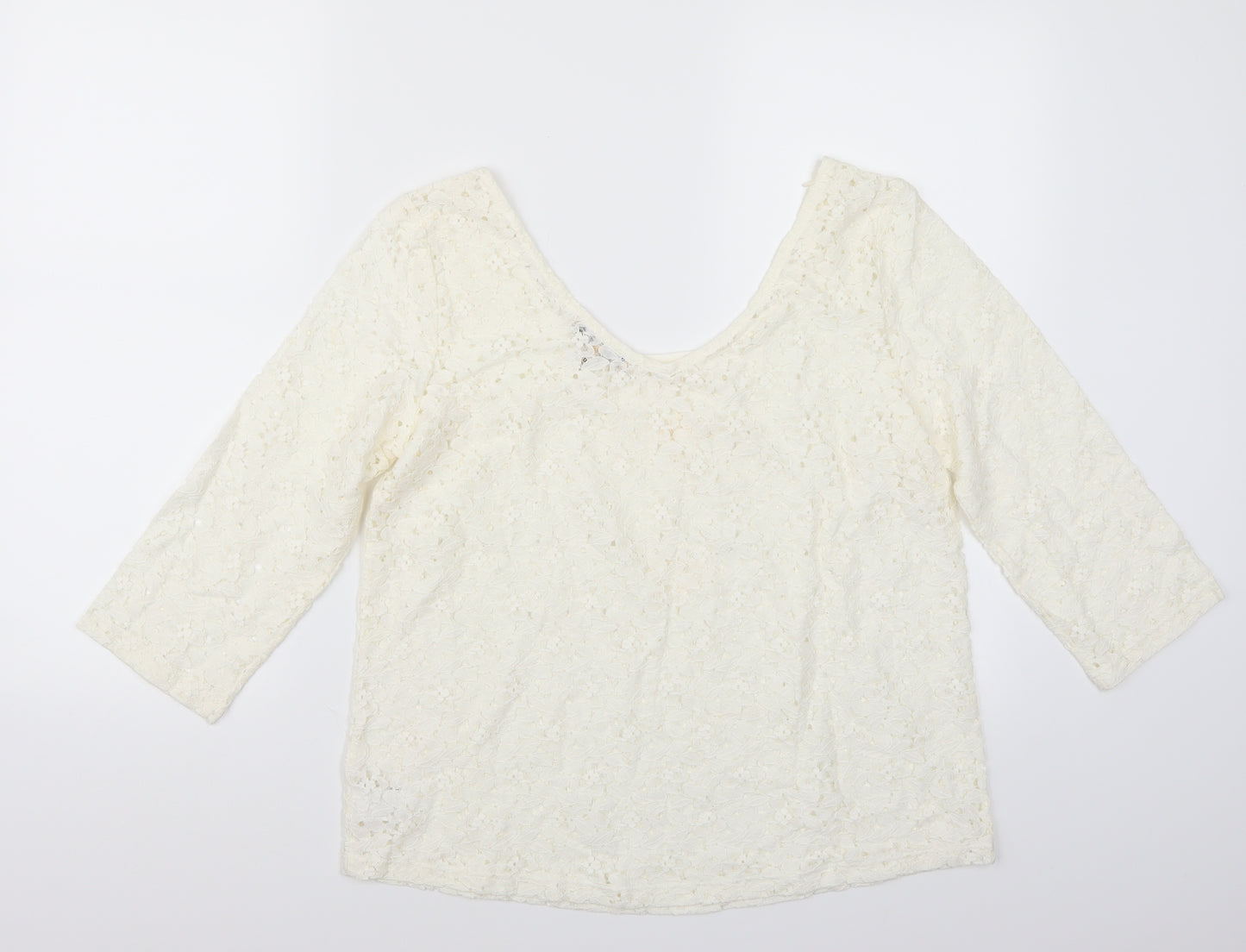 NEXT Womens White   Basic T-Shirt Size 12