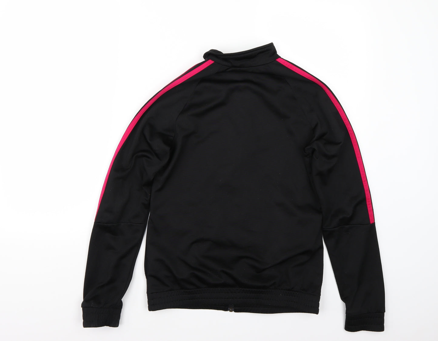 adidas Girls Black   Jacket Coat Size 13 Years