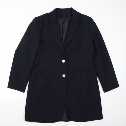 Preworn Womens Blue   Jacket Blazer Size 16