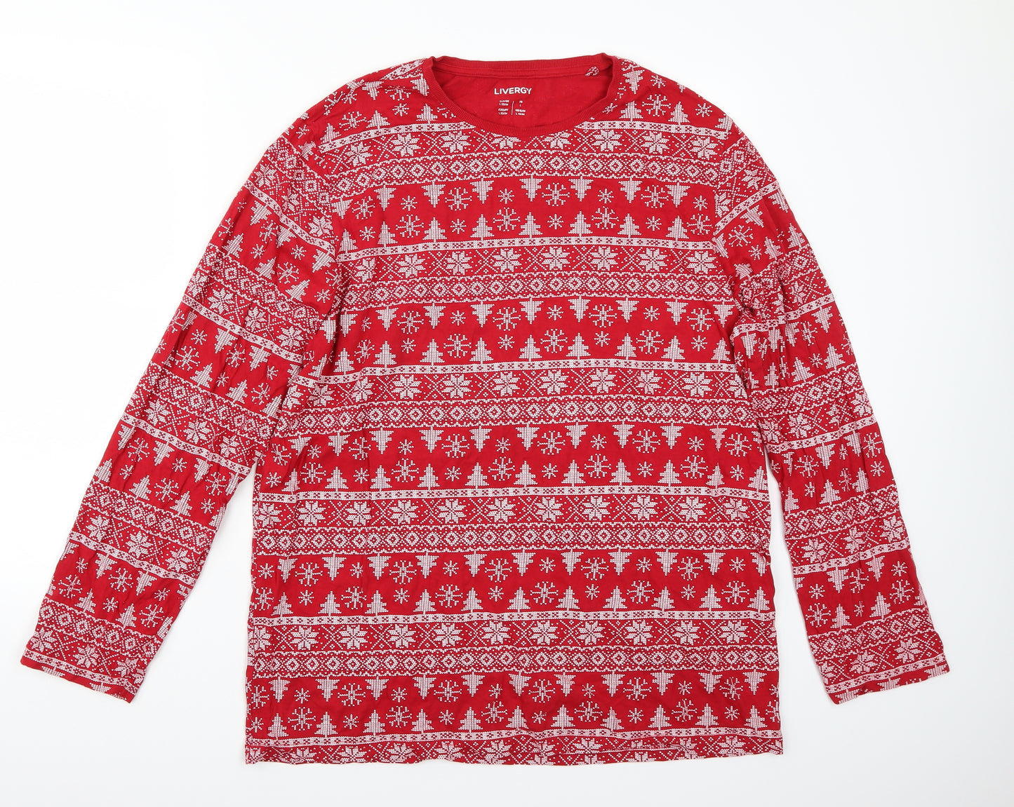 Livergy Womens Red   Pullover Jumper Size L