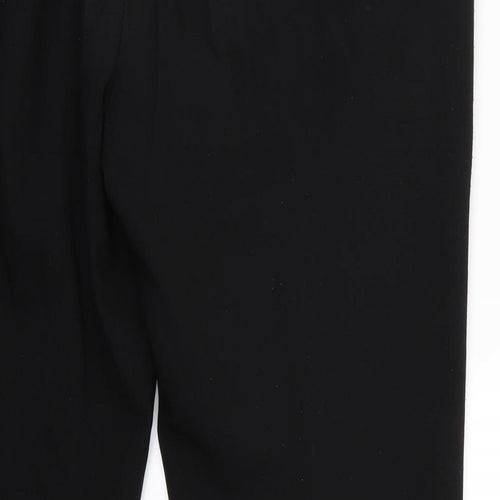 Peacocks Mens Black   Trousers  Size 36 L29 in