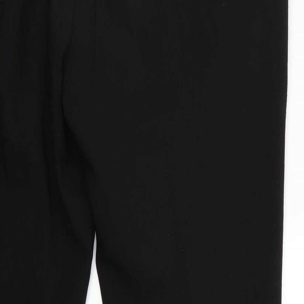 Peacocks Mens Black   Trousers  Size 36 L29 in
