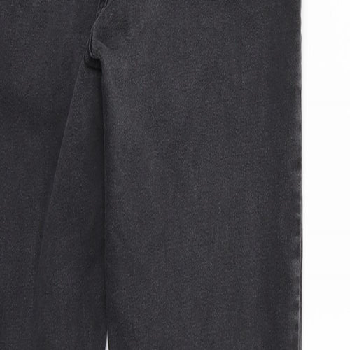 Denim & Co. Womens Black   Straight Jeans Size 14 L31 in