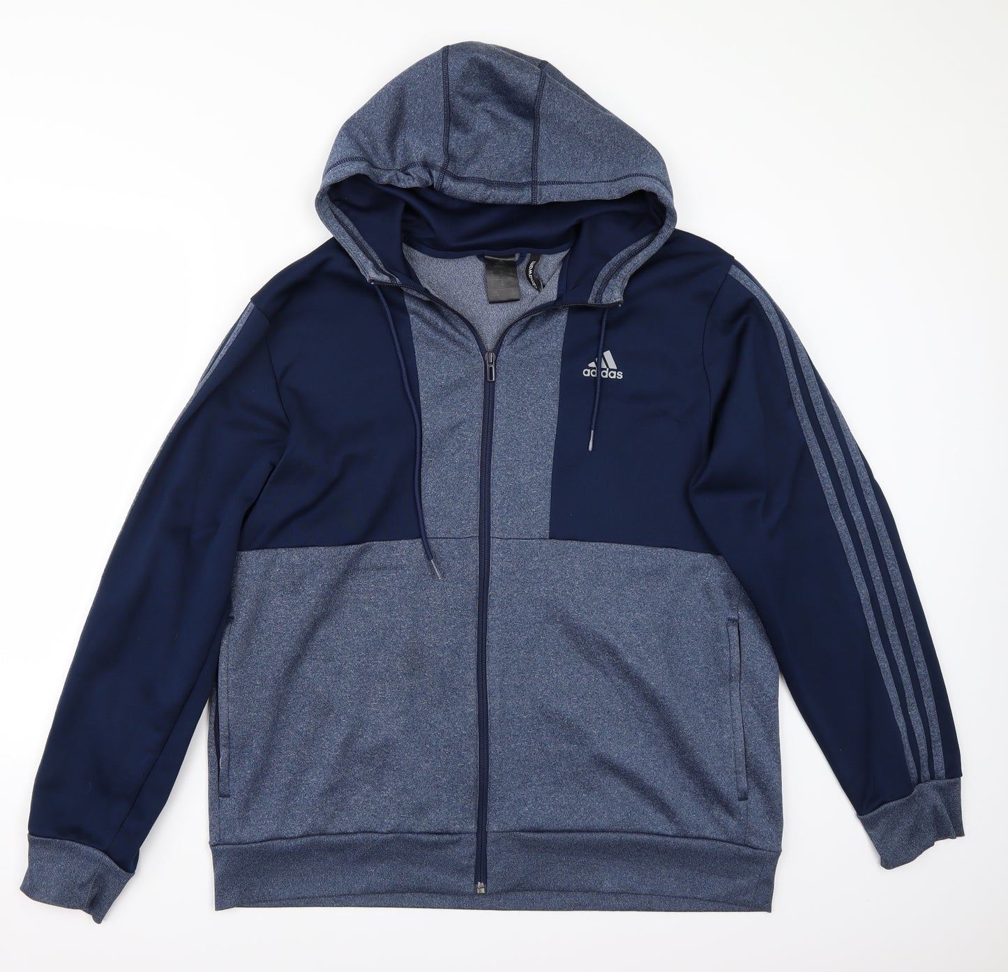 adidas Mens Blue   Jacket Coat Size XL
