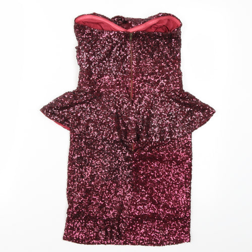 Mismo Womens Purple   A-Line  Size 8