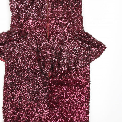 Mismo Womens Purple   A-Line  Size 8
