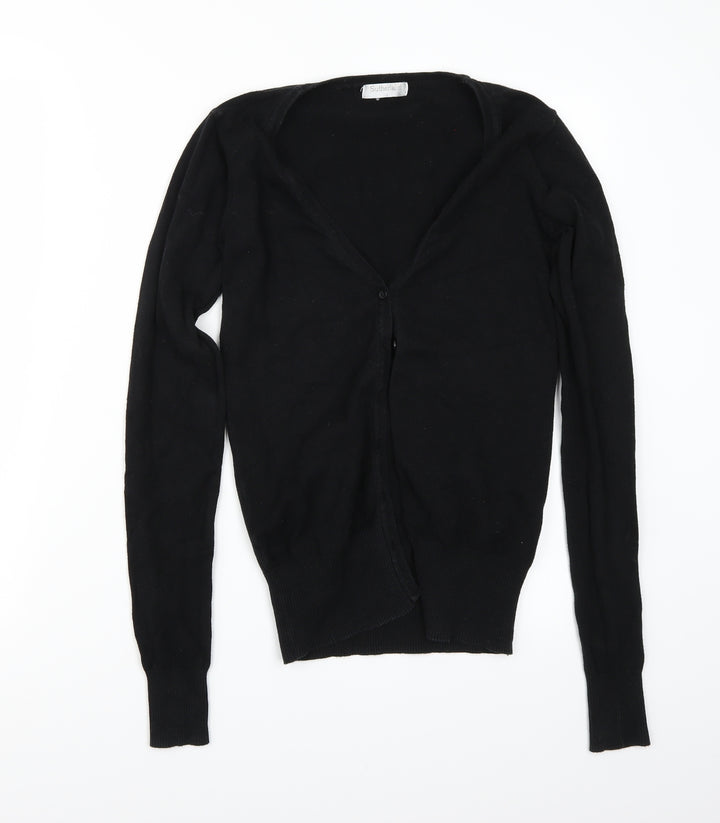 Sutherland Womens Black   Cardigan Jumper Size S