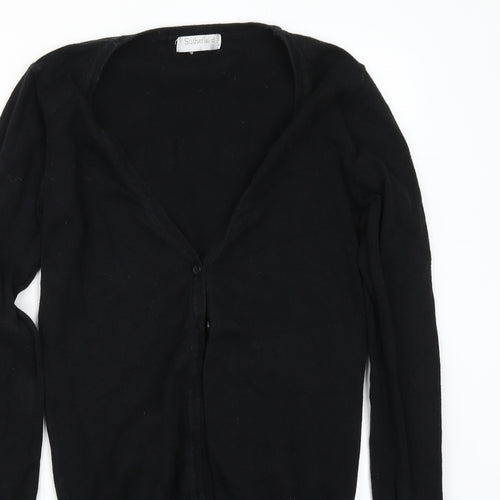Sutherland Womens Black   Cardigan Jumper Size S