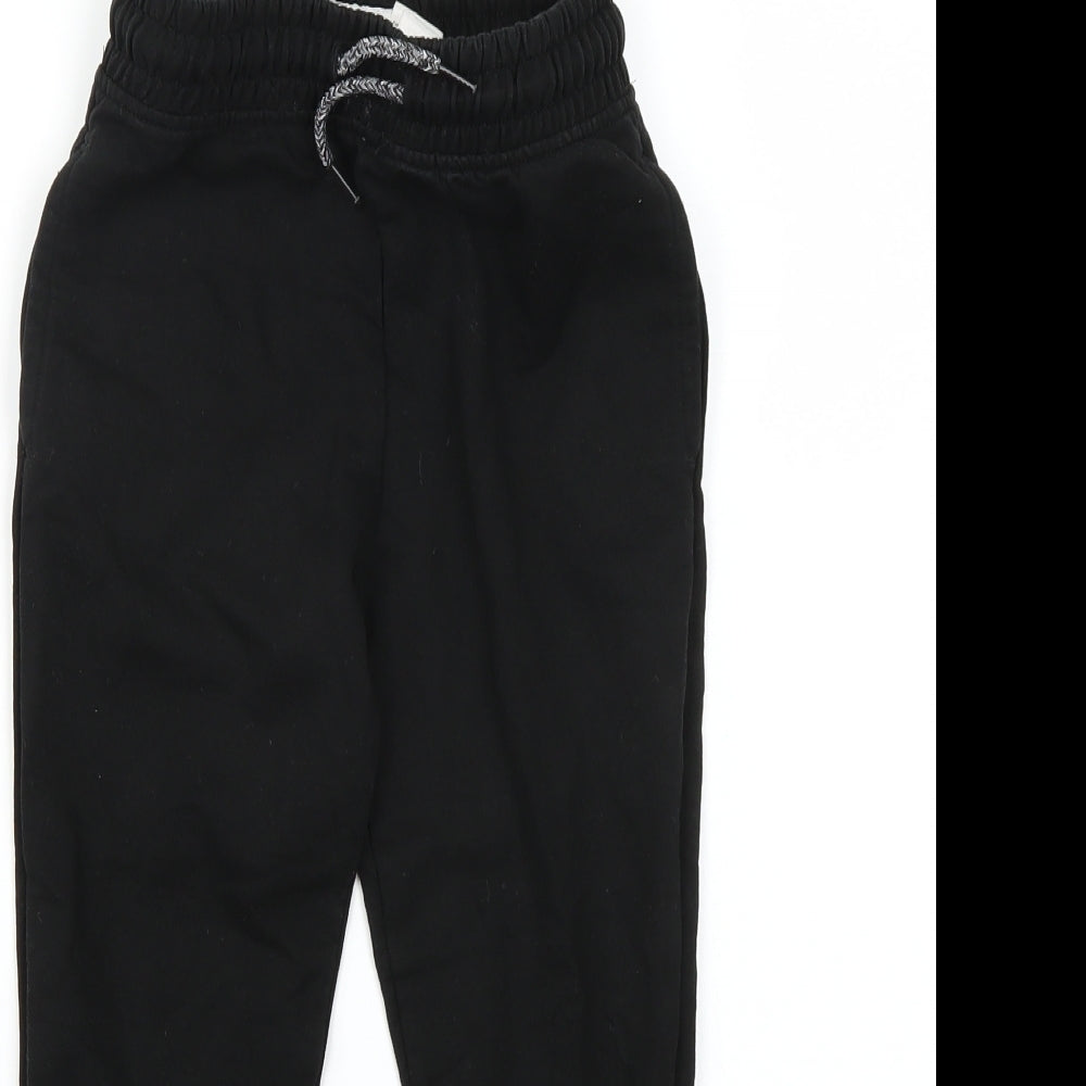 NEXT Boys Black   Sweatpants Trousers Size 7 Years