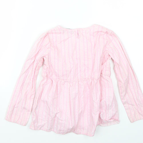 RJR.John Rocha Girls Pink   Basic Blouse Size 5-6 Years