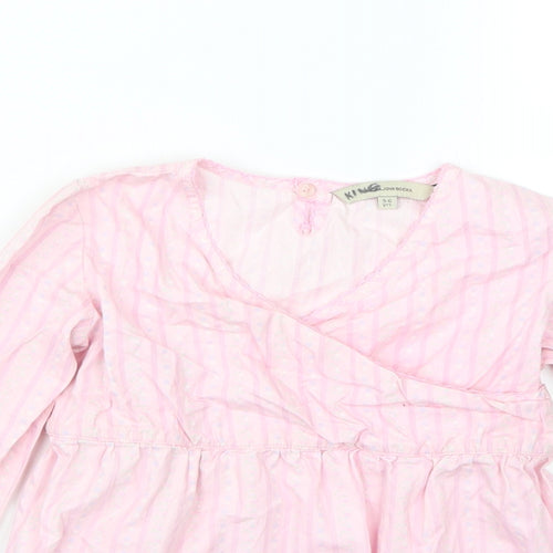 RJR.John Rocha Girls Pink   Basic Blouse Size 5-6 Years