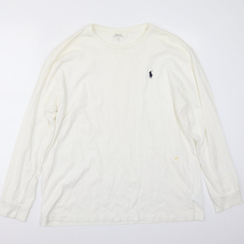 Polo Ralph Lauren Mens White    T-Shirt Size L