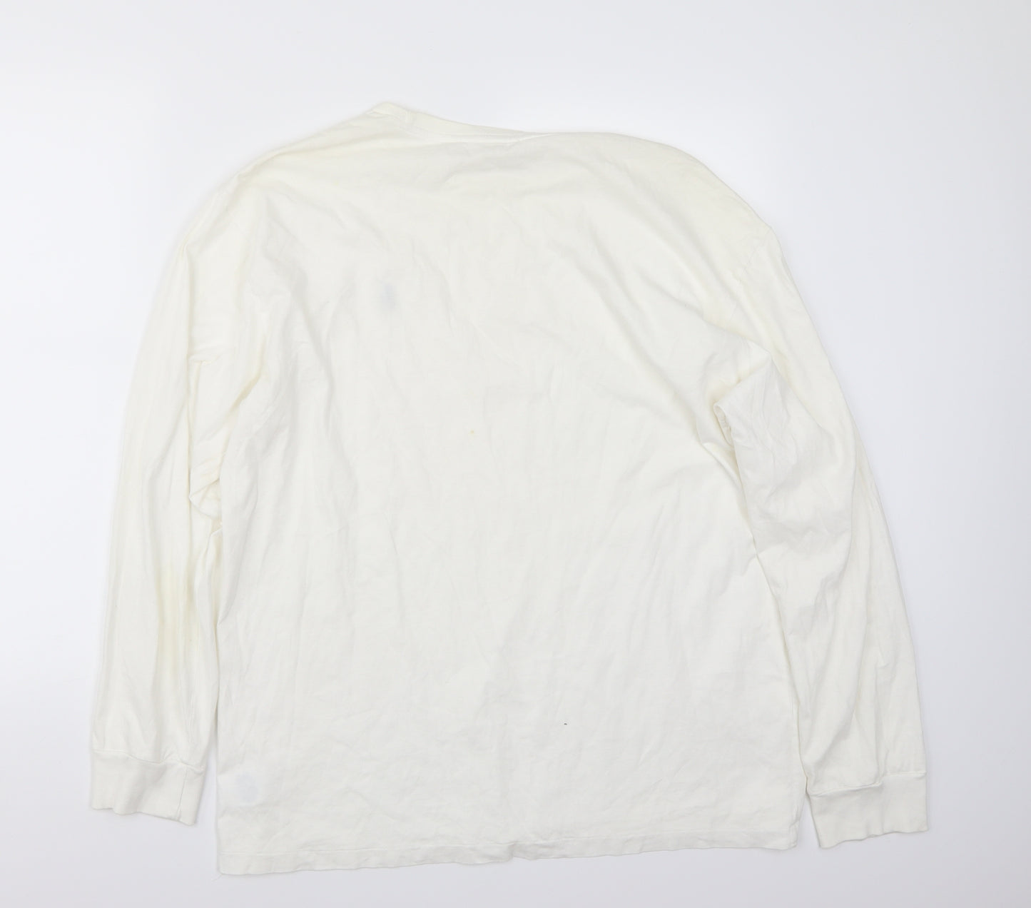Polo Ralph Lauren Mens White    T-Shirt Size L