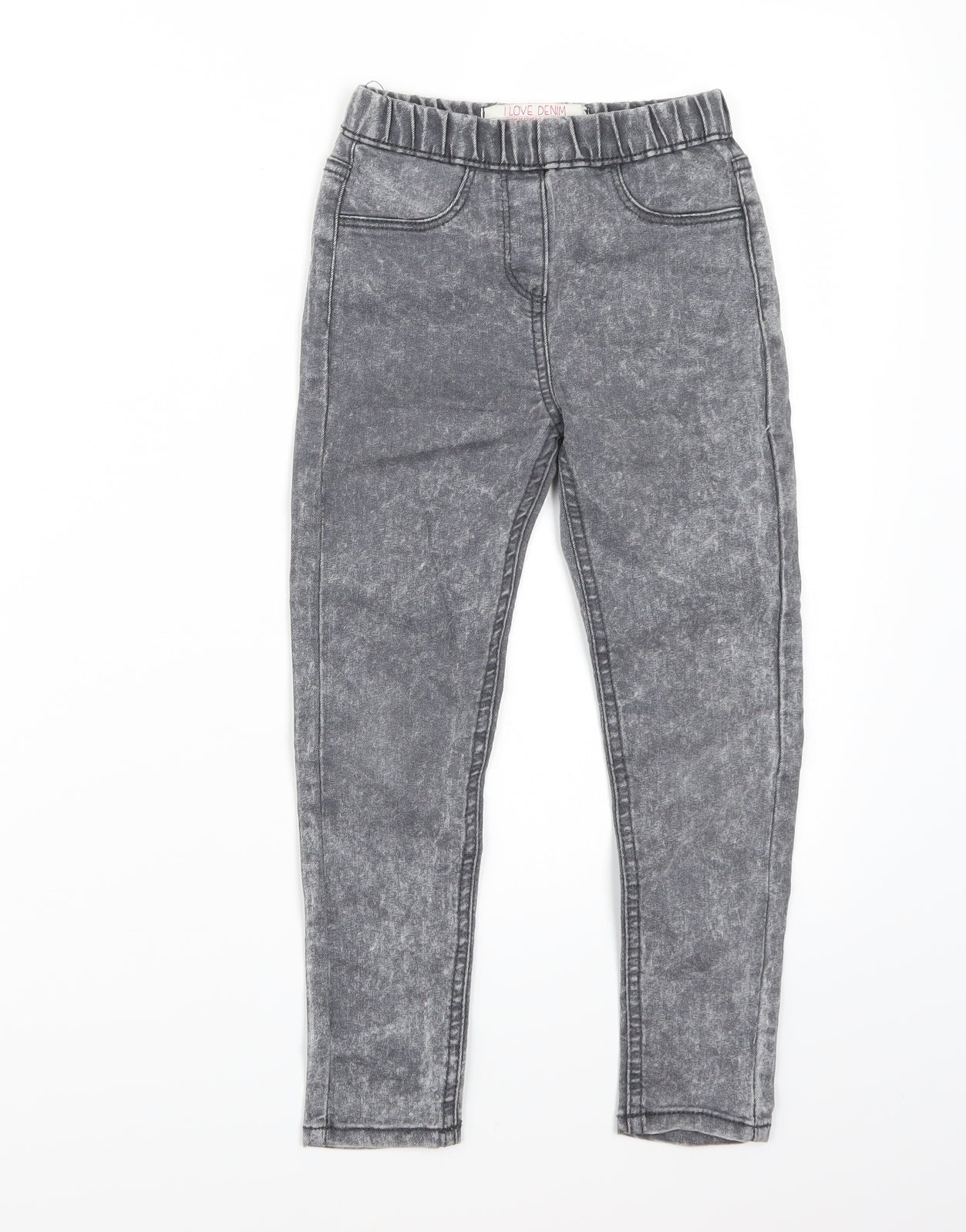 Love denim Girls Grey   Jegging Jeans Size 7 Years