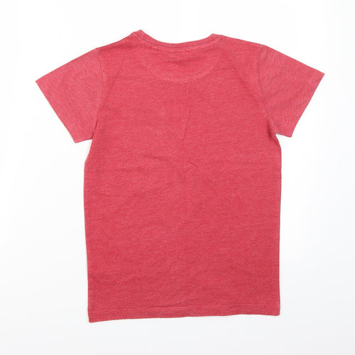 NEXT Boys Red   Basic T-Shirt Size 7 Years