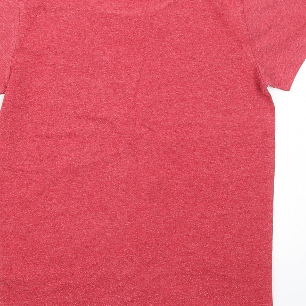 NEXT Boys Red   Basic T-Shirt Size 7 Years