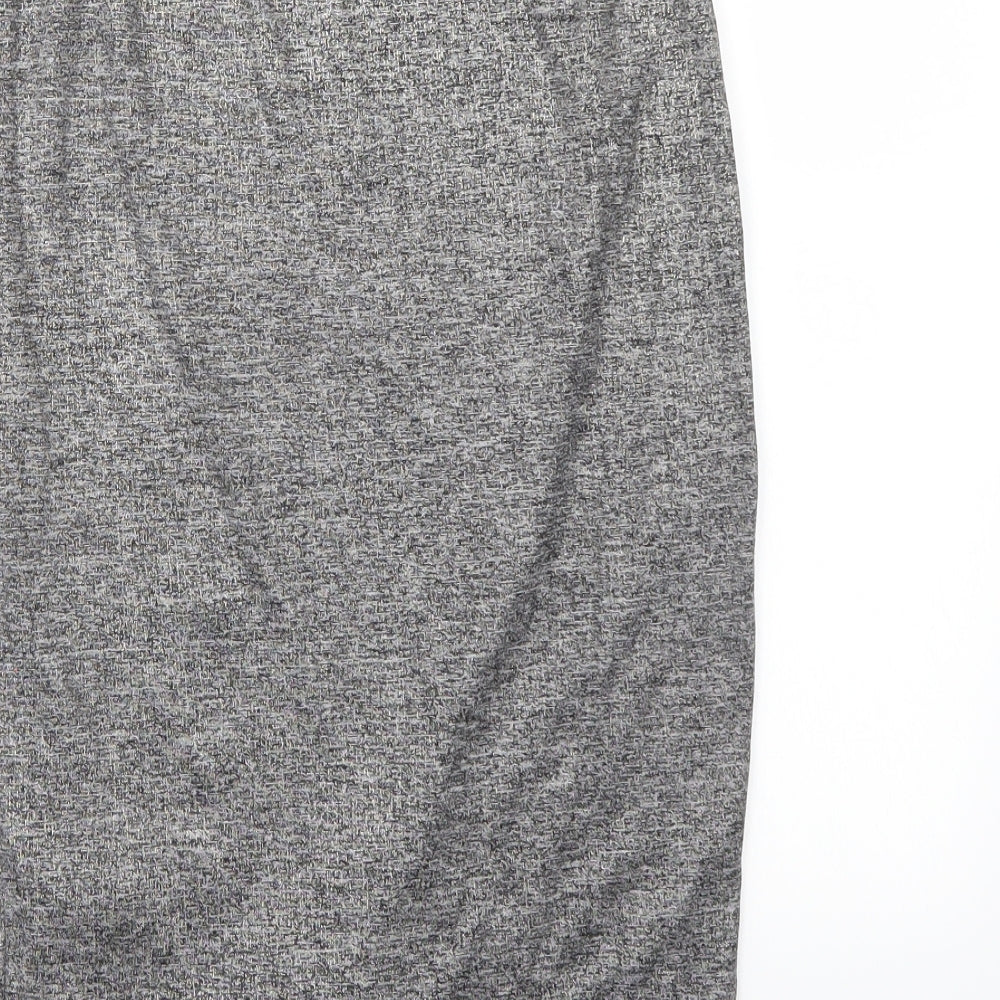 Riverisland Womens Grey   A-Line Skirt Size 8