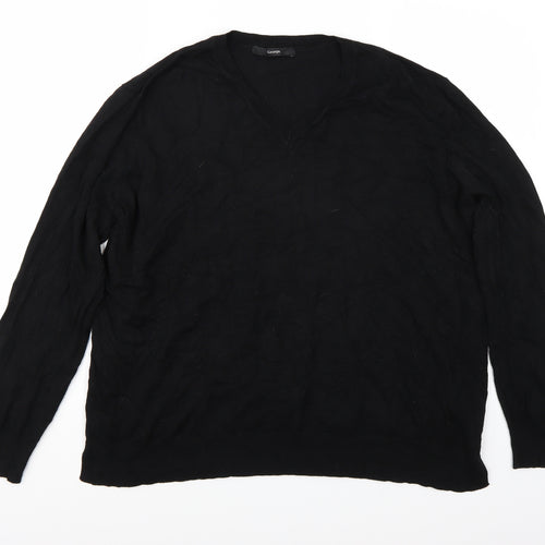 George Mens Black   Pullover Jumper Size XL