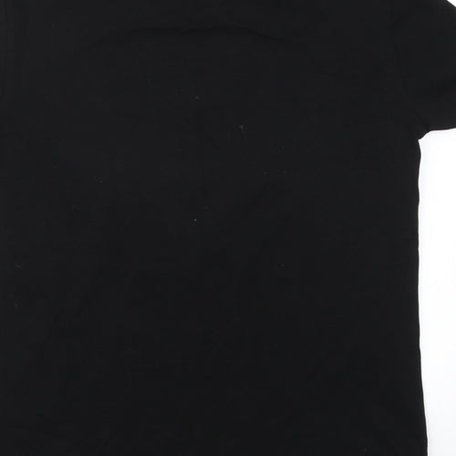 Papaya Womens Black   Basic T-Shirt Size 8